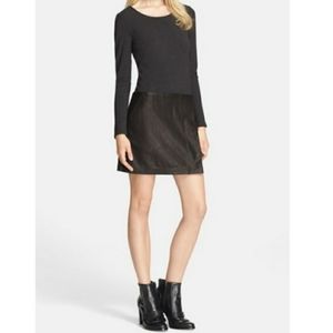 Theory Black Mini Dress